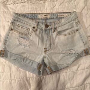 Bullhead Light Blue Denim Shorts